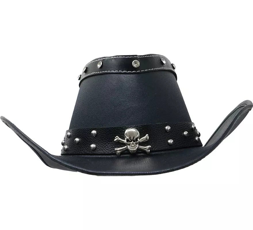Translation missing: pt-PT.Sombrero negro con Calavera