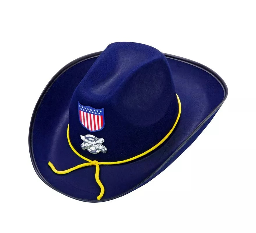 Translation missing: pt-PT.Sombrero Soldado Unionista Nordista Americano de fieltro adulto