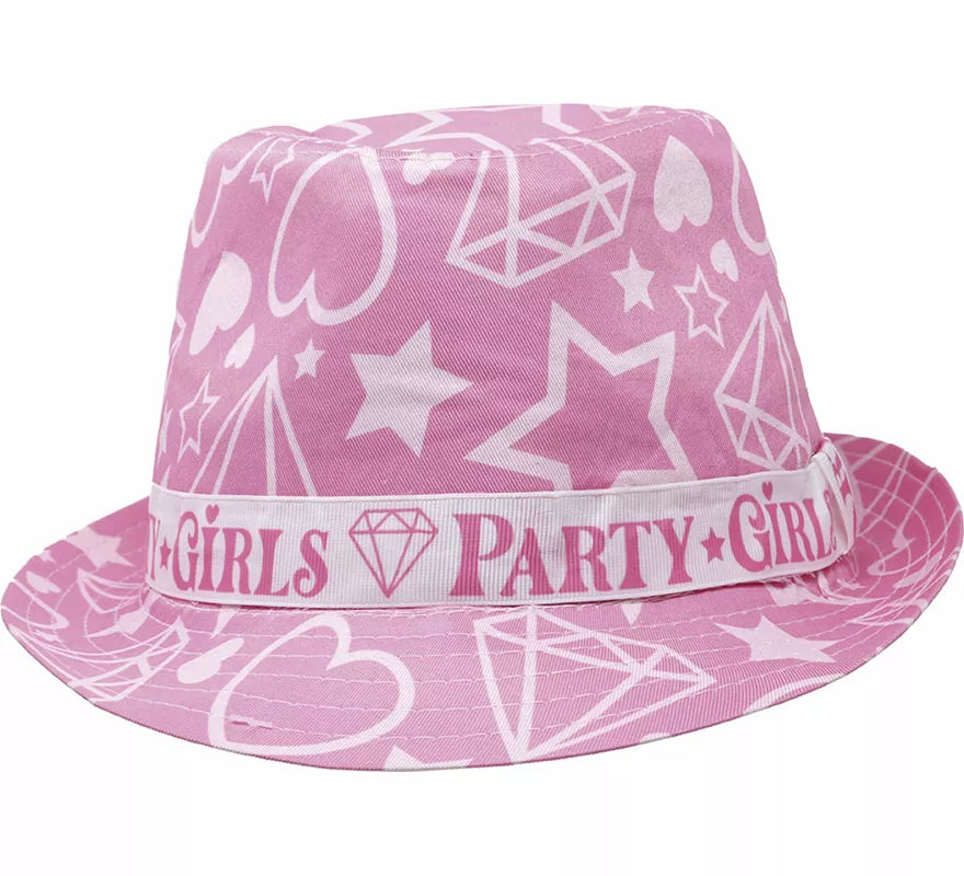 Translation missing: pt-PT.Sombrero Party Girls estrellas rosa adulto