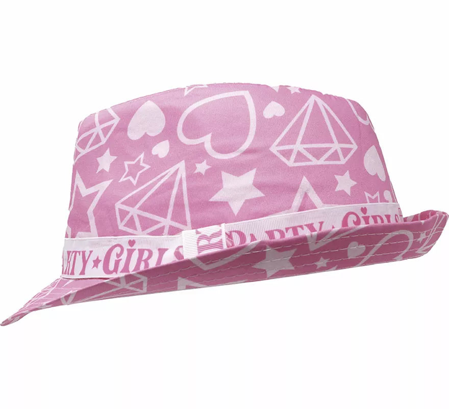 Translation missing: pt-PT.Sombrero Party Girls estrellas rosa adulto