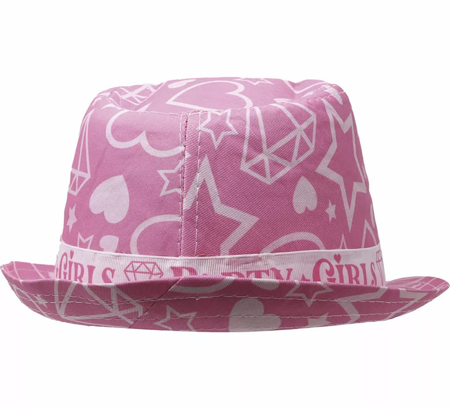 Translation missing: pt-PT.Sombrero Party Girls estrellas rosa adulto