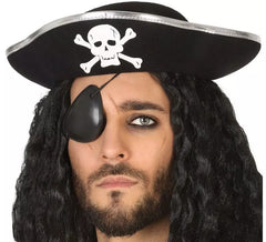 Chapéu de pirata com caveira