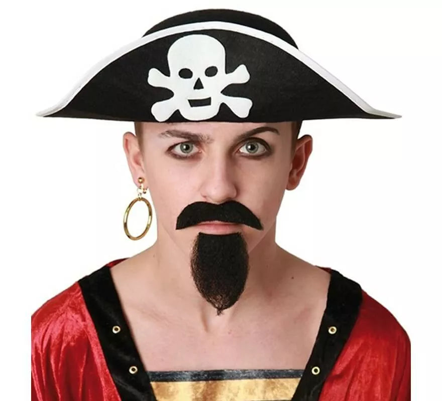 Translation missing: pt-PT.Sombrero Pirata con Calavera en tallas infantil y adulto