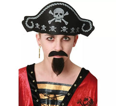 Chapéu Pirata com Caveiras EVA