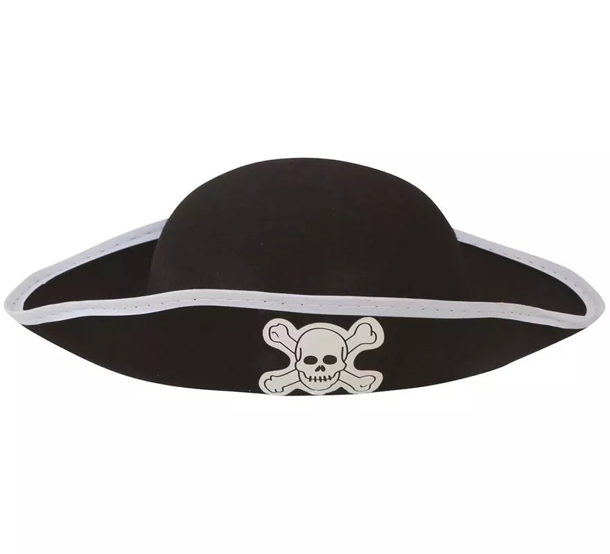 Translation missing: pt-PT.Sombrero Pirata de fieltro infantil