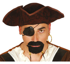 Chapéu do pirata do Caribe