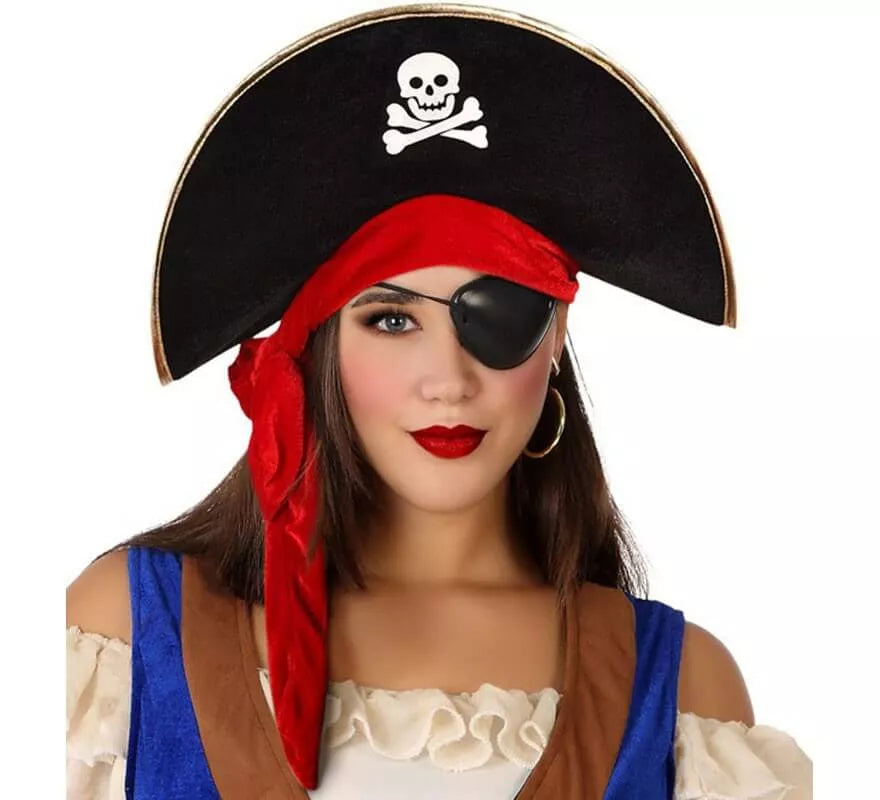 Translation missing: pt-PT.Sombrero Pirata para adultos