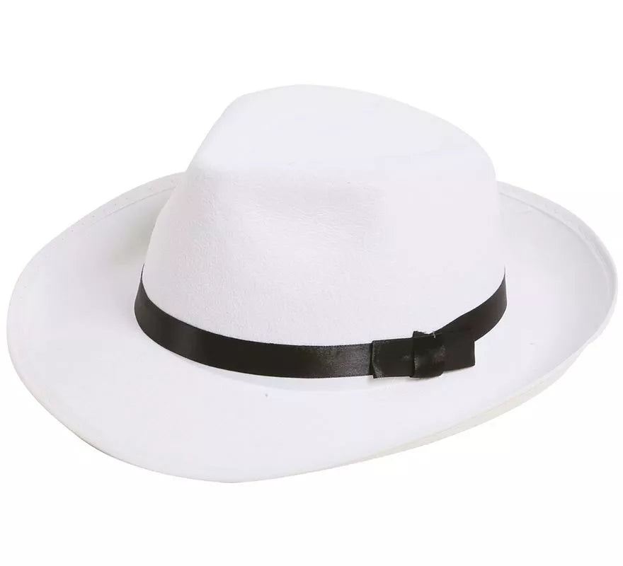 Translation missing: pt-PT.Sombrero Rey del pop blanco