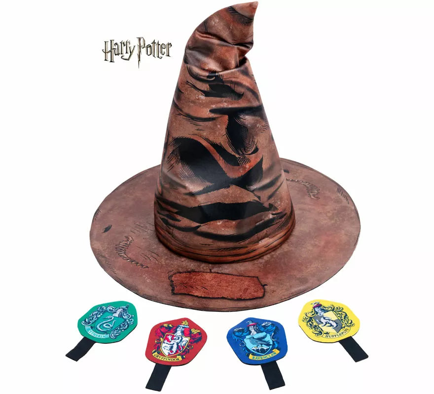 Translation missing: pt-PT.Sombrero Seleccionador de Harry Potter con Insignias