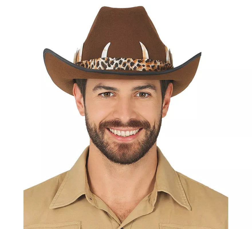 Translation missing: pt-PT.Sombrero Vaquero Australiano marrón adultos