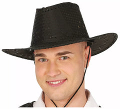 Chapéu de cowboy adulto com lantejoulas em várias cores