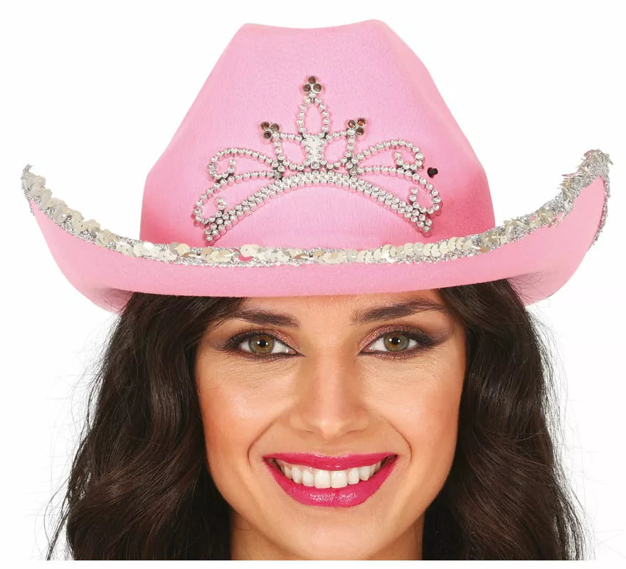 Sombrero Vaquero de fieltro en varios colores adulto