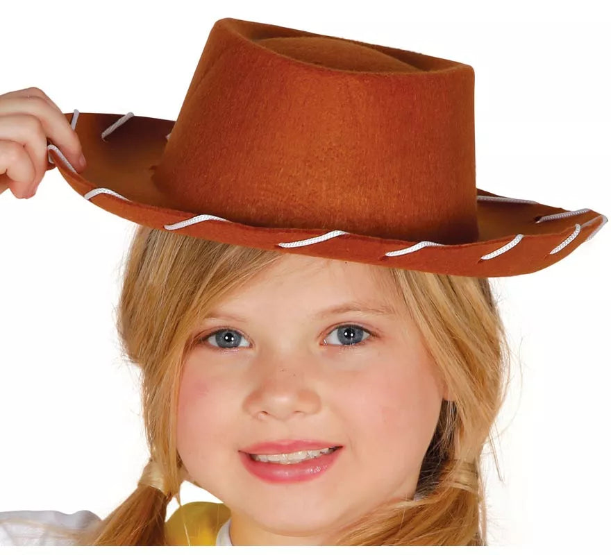Translation missing: pt-PT.Sombrero vaquero de fieltro para niños