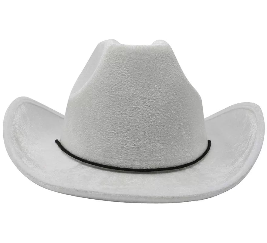 Translation missing: pt-PT.Sombrero Vaquero o Cowboy de fieltro blanco