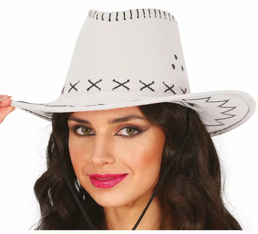 Translation missing: pt-PT.Sombrero Vaquero Similpiel en varios colores adulto