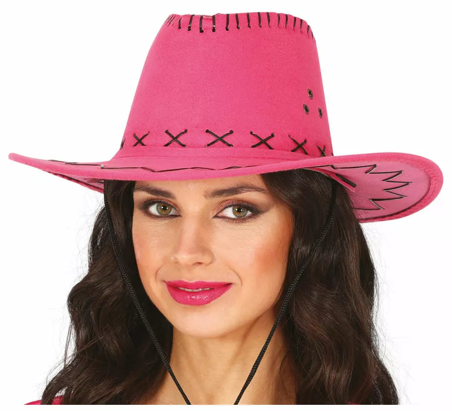 Translation missing: pt-PT.Sombrero Vaquero Similpiel en varios colores adulto