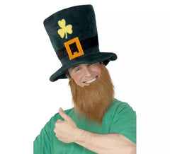 Chapéu e barba de duende de São Patrício