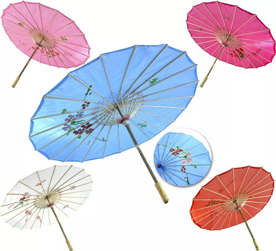 Translation missing: pt-PT.Sombrilla China de Flores de 85x52 cm en varios colores