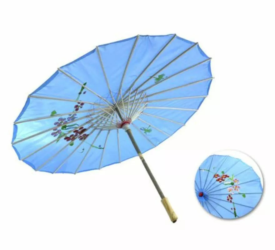 Translation missing: pt-PT.Sombrilla China de Flores de 85x52 cm en varios colores