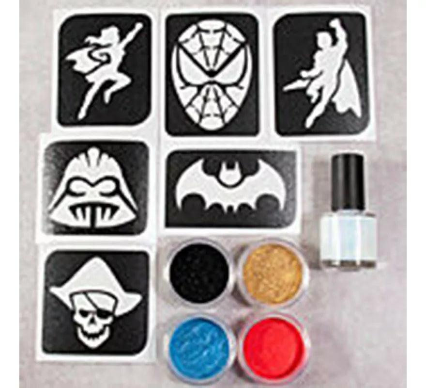 Translation missing: pt-PT.Sparkling Powder o Polvos Brillantes Hero 4x5 ml + Fix Gel