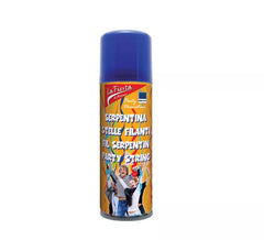 Spray Serpentina Azul para o Natal 83 ml