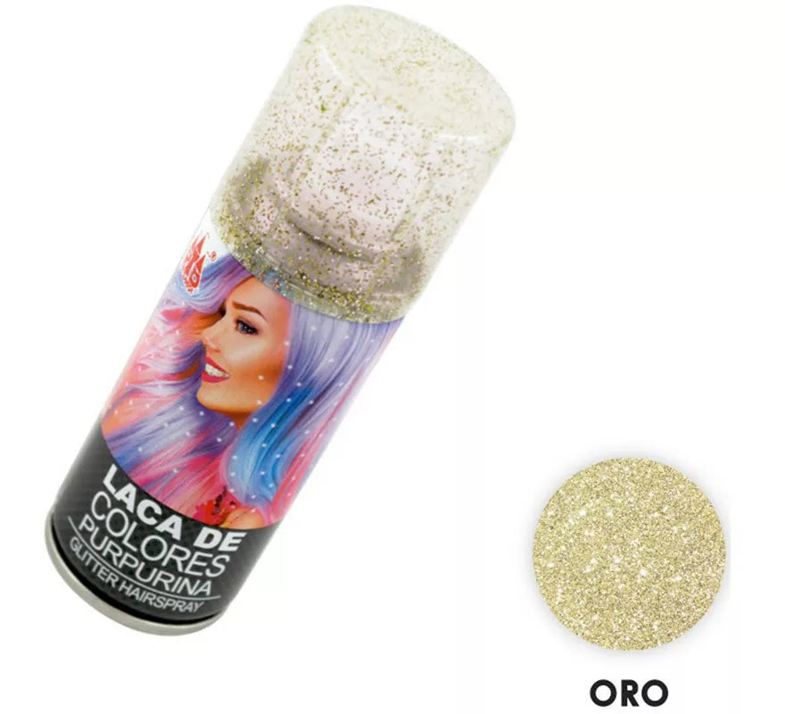 Translation missing: pt-PT.Spray Laca Destellos Purpurina de 100 ml en varios colores