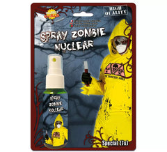 Pulverizador verde do sangue do zombi nuclear