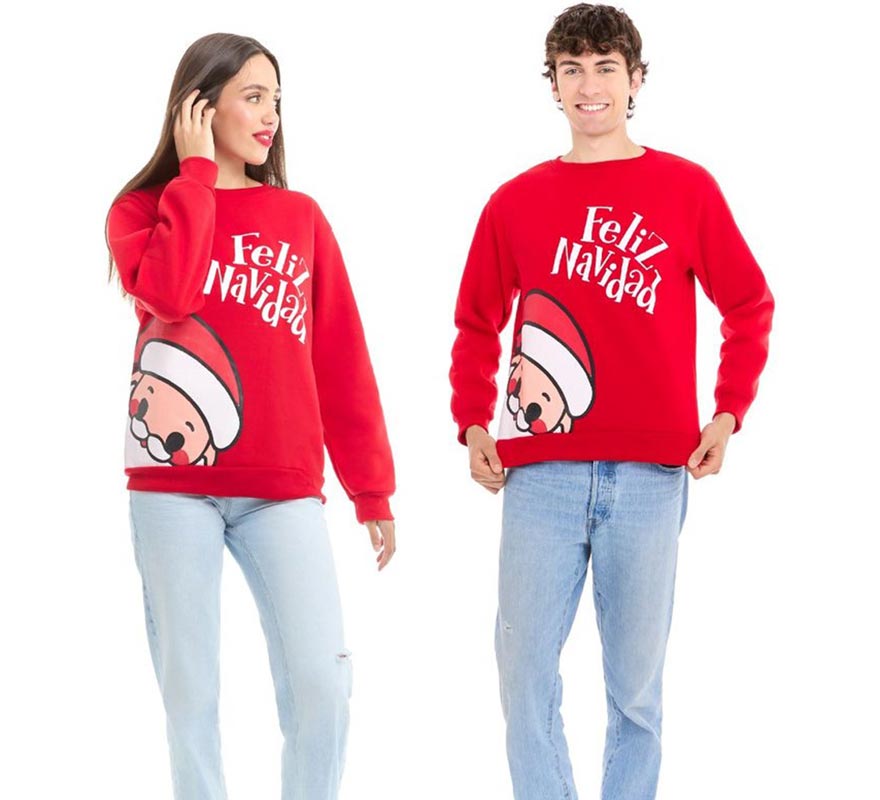 Translation missing: pt-PT.Sudadera Feliz Navidad para adulto