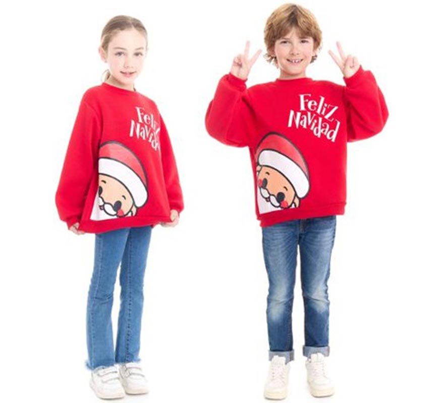 Translation missing: pt-PT.Sudadera Feliz Navidad para niños