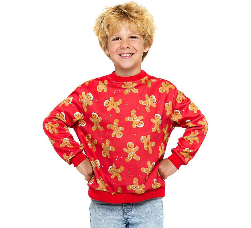Translation missing: pt-PT.Sudadera Galletitas de Jengibre para niños