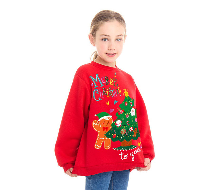 Translation missing: pt-PT.Sudadera Merry Christmas para niños