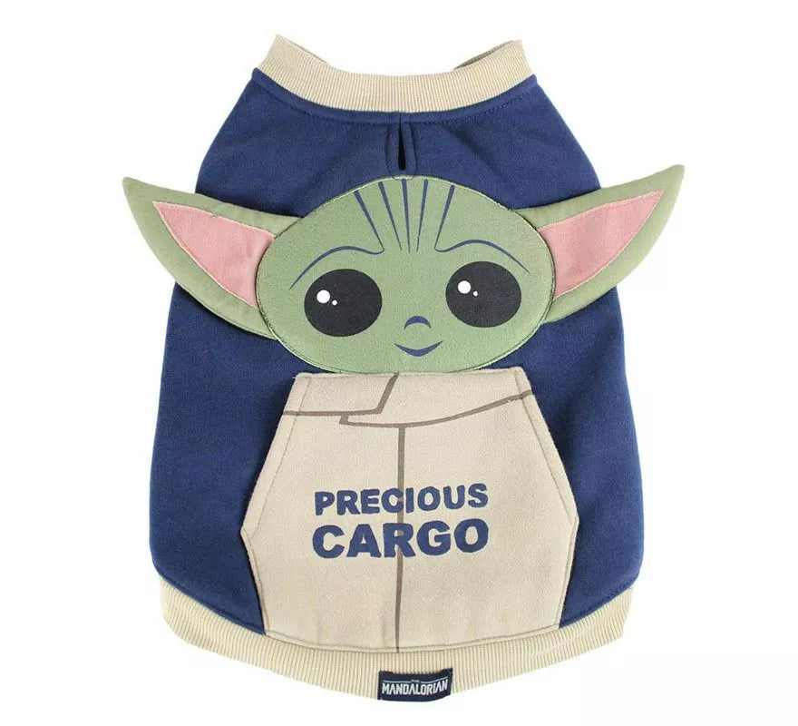 Translation missing: pt-PT.Sudadera para Perro Baby Yoda de The Mandalorian Star Wars