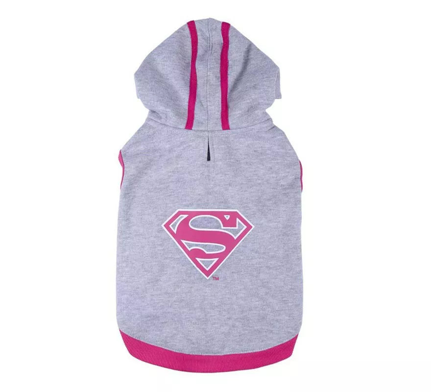 Translation missing: pt-PT.Sudadera para Perro de Supergirl