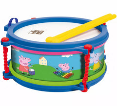 Tambor Peppa Pig em estojo