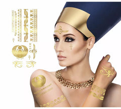 Tatuagem de ouro do Egito