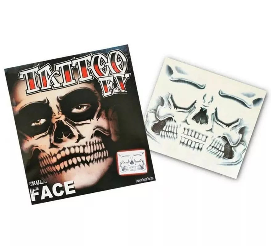Translation missing: pt-PT.Tatuaje Facial Halloween Esqueleto Fx