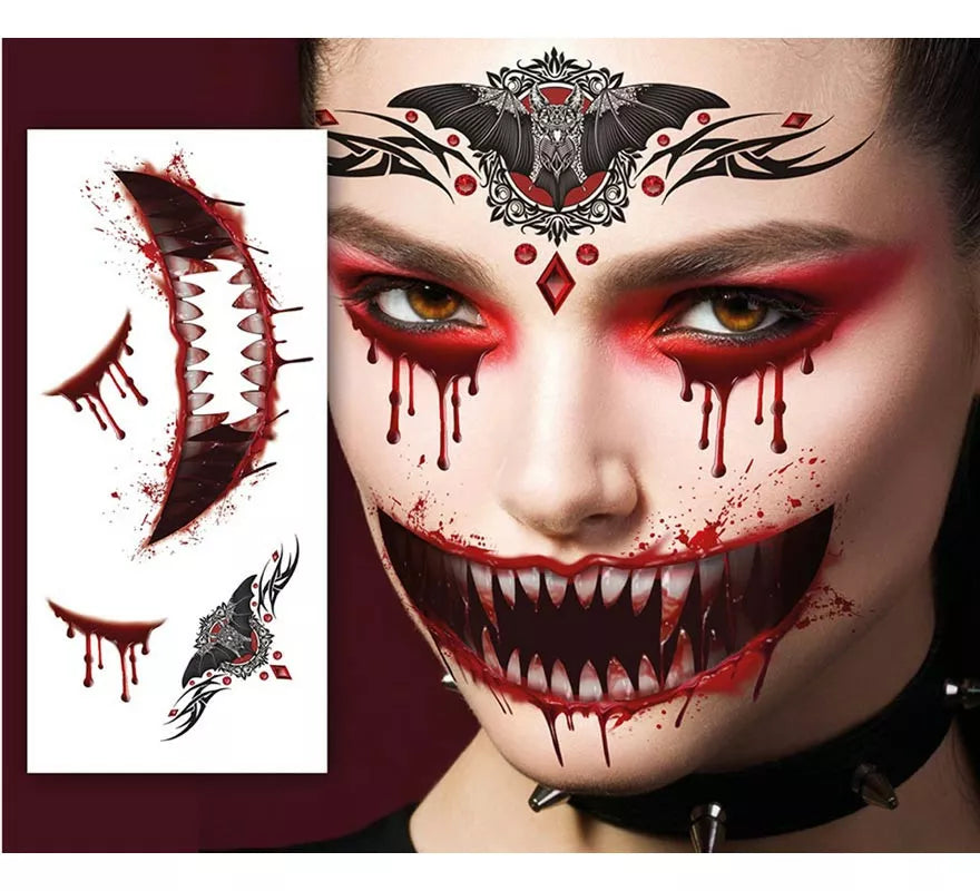 Translation missing: pt-PT.Tatuaje Facial Vampiro