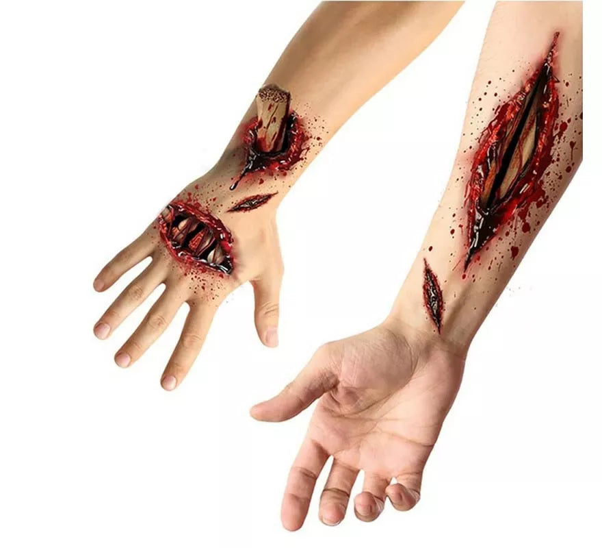 Translation missing: pt-PT.Tatuajes Adhesivos de Herida Abierta