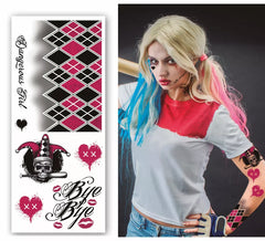 Tatuagens Perigosas de Arlequim 30x14 cm