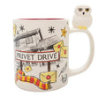 Taza 3D Hedwig y Privet Drive Harry Potter