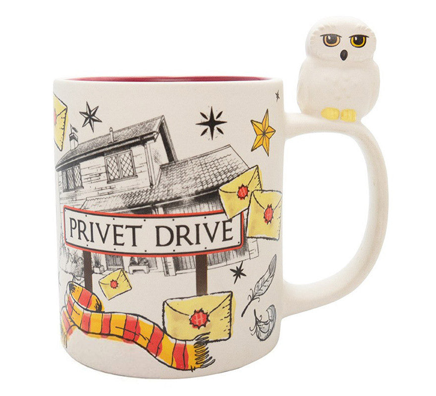 Translation missing: pt-PT.Taza 3D Hedwig y Privet Drive Harry Potter