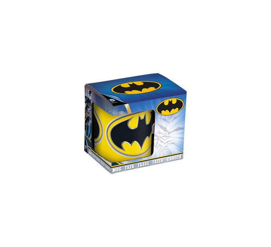 Translation missing: pt-PT.Taza Batman Dc Logo Amarillo