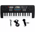 Teclado Electrónico de 37 Teclas con Micrófono USB