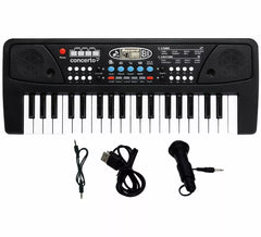 Teclado eletrônico de 37 teclas com microfone USB