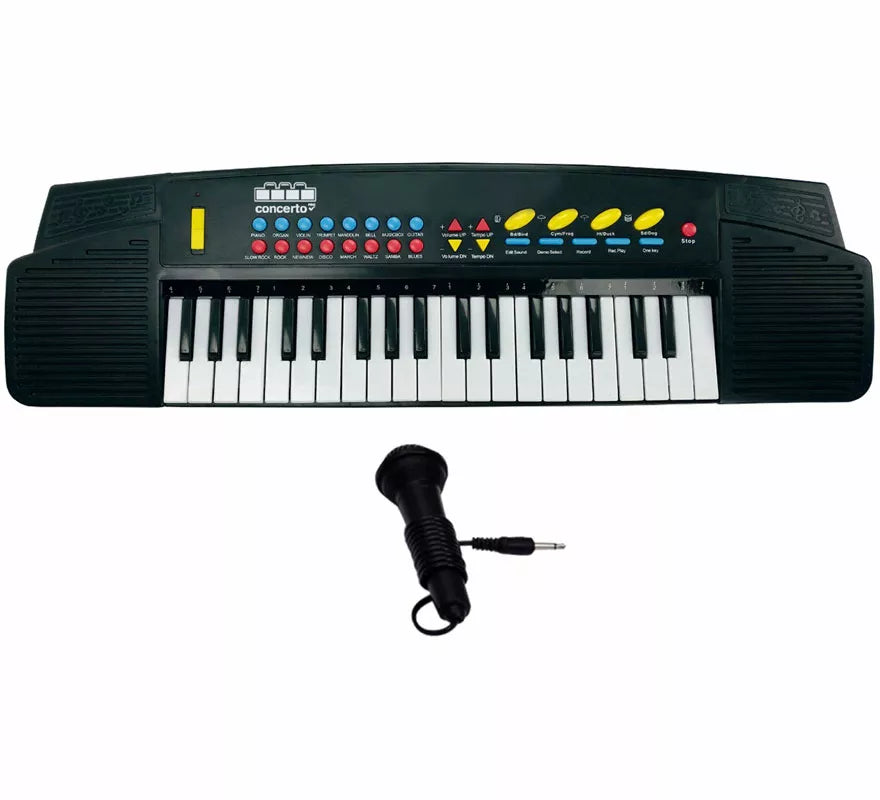 Translation missing: pt-PT.Teclado Electrónico de 37 Teclas con Micrófono USB y Función Profesor