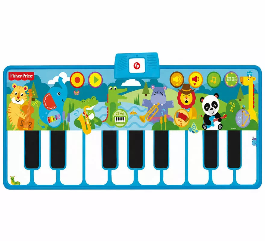 Translation missing: pt-PT.Teclado Musical Alfombrilla Interactiva azul Fisher-Price