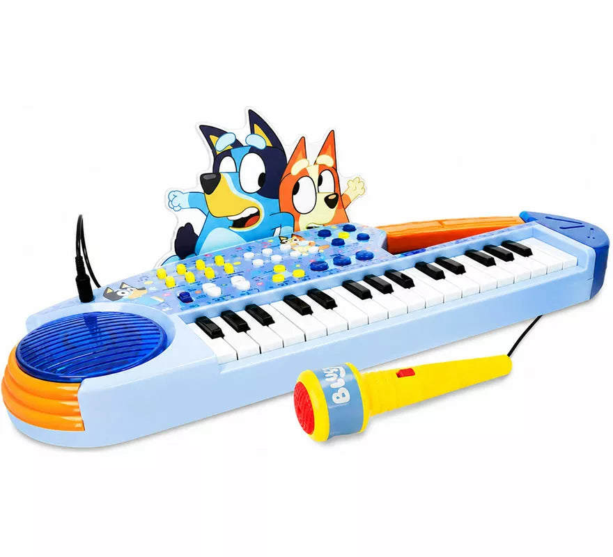 Translation missing: pt-PT.Teclado Musical Electrónico de 32 Teclas con Micrófono Bluey