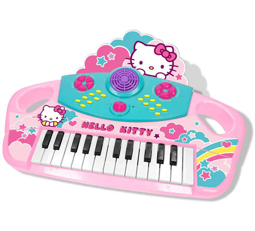 Translation missing: pt-PT.Teclado Musical Electrónico Hello Kitty con 25 Teclas