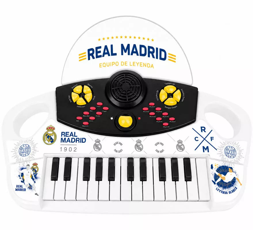 Translation missing: pt-PT.Teclado Musical Electrónico Real Madrid de 25 Teclas