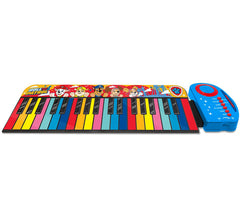 Teclado musical flexível de 37 teclas da Patrulha Canina